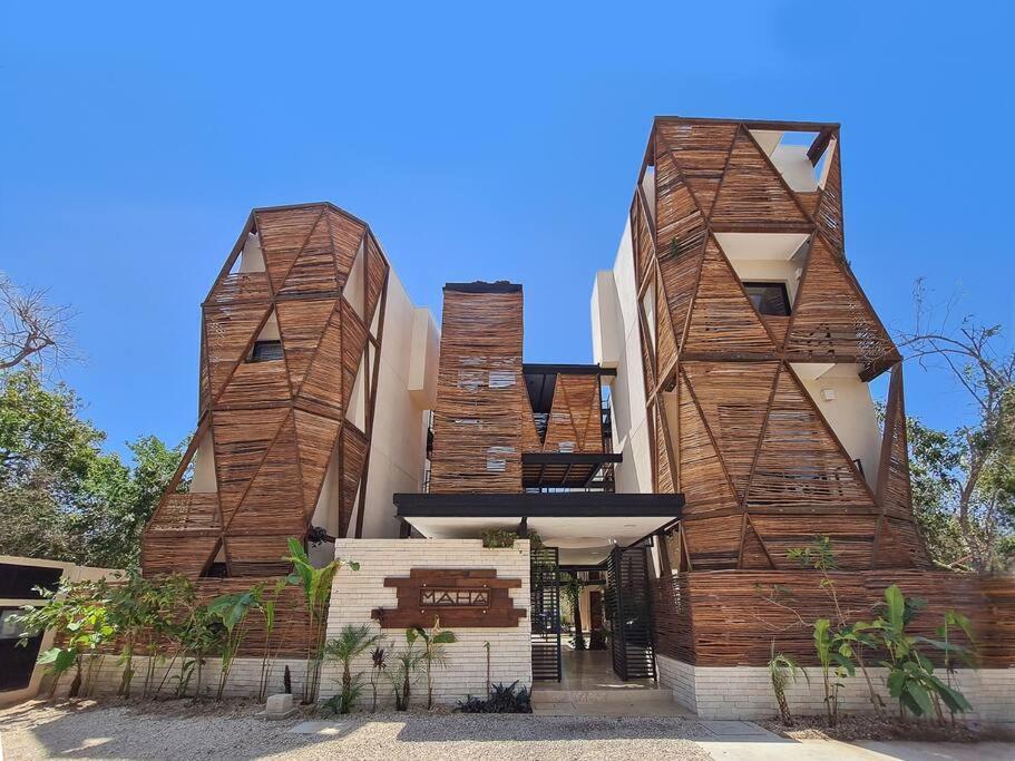 Beautiful 2 Bedroom Apartment In Tulum In Maha Tulum Pueblo Buitenkant foto