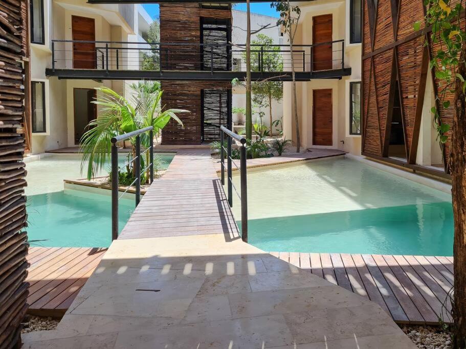 Beautiful 2 Bedroom Apartment In Tulum In Maha Tulum Pueblo Buitenkant foto